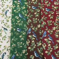 Tissus de brocart Jacquard européen Offre Spéciale 100% coton teint en fil de polyester grand motif pour les robes de Textiles de maison