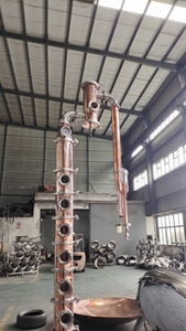 Colonna di Distillazione in Rame Moon Shine da 4 e 6 Pollici con Piastra a Bolle e Tappo Professionale - Product Image 6