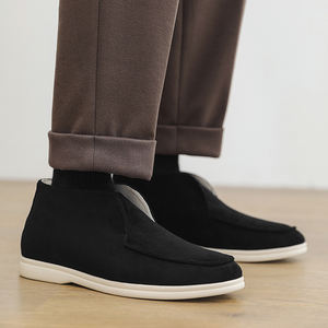 New Men's Casual <b>Shoes</b> Oxford Lace-up <b>Soft</b>-<b>soled</b> Japanese Retro Breathable Board <b>Shoes</b> Matte Trendy <b>Shoes</b> 8301 - Product Image 5