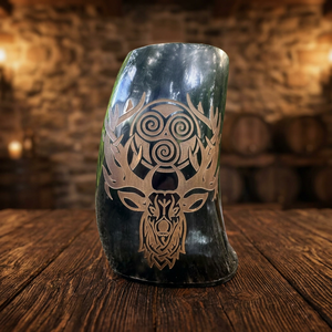 Jarra de Cuerno de Grado Alimenticio al por Mayor para Bebidas Frías y Cerveza, Regalos Empresariales con Caja de Lujo, Apta para Lavavajillas, Personalizable - Product Image 3