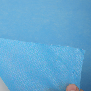 Rouleau de draps jetables bleus 60 cm en tissu non tissé, à déchirer, pour usage hospitalier - Product Image 3