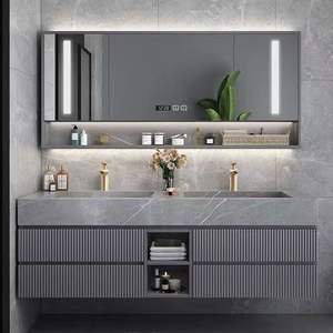 Mueble de Baño Personalizado YALIG para Lavabo, Moderno Organizador de Baño, Mueble Flotante con Lavabo, Mueble de Baño para Maquillaje - Product Image 5