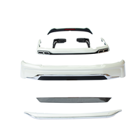 Kit carrosserie LC200 style Moyen-Orient, conversion de pare-chocs compatible avec la version GCC Toyota Land Cruiser 2020