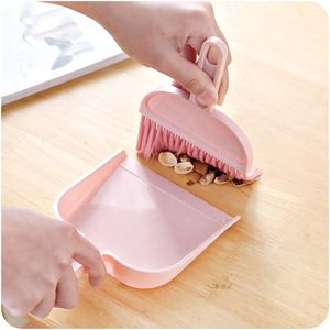 Ensemble de nettoyage ménager en plastique, mini balai et pelle à poussière avec brosse - Product Image 6