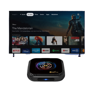 TV98 H728 Lecteur multimédia en streaming 8K STB Smart Internet OTT Premium Google Android 12 Décodeur TV Suède Royaume-Uni États-Unis Livraison gratuite - Product Image 1