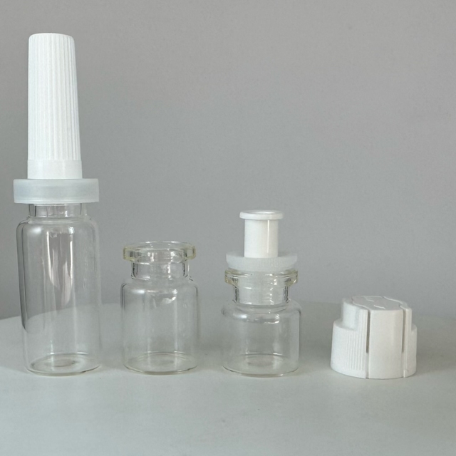 3ml 5ml 10ml Mixing Liquid Powder Glass Vial Injection Tubular with Cap