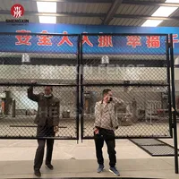 Duurzame Groothandel 6ft 8ft 10ft Zwart Pvc Gecoat Rolhekwerk Prijs Gegalvaniseerd Gebruikt Kettingschakel Hek Te Koop