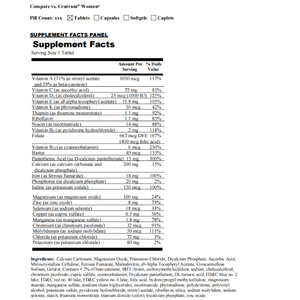Complément alimentaire <span class=keywords><strong>multivitamin</strong></span>é pour femmes avec vitamines A, C, D, E, complexe <span class=keywords><strong>B</strong></span> et minéraux essentiels pour l'énergie et le soutien immunitaire - Product Image 3