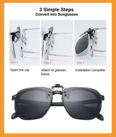 Nouvelles lunettes de soleil polarisées sans monture de haute qualité, unisexes, légères, confortables, protection UV pour la conduite, la pêche en plein air