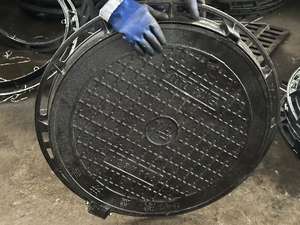 YUBAO 맞춤형 주철 맨홀 커버 연성 철 하수구 맨홀 커버 도매 제조업체 지원 주조 서비스 - Product Image 4