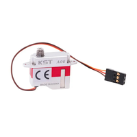 Servomoteur numérique sans noyau KST A06/A06H/A06N LV V6.0 1.4Kgf.cm 0.11sec à double roulement pour planeurs F3K