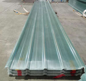 กระเบื้องหลังคาโปร่งแสง โรงเรือนใยแก้ว<span class=keywords><strong>หลังคา</strong></span><span class=keywords><strong>โปร่งแสง</strong></span> แผงพลาสติกใส แผ่น<span class=keywords><strong>หลังคา</strong></span>ไฟเบอร์กลาสสำหรับบ้านไร่ - Product Image 1