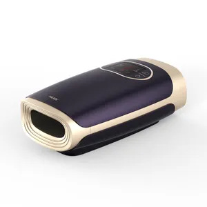 2024 novo mini massageador de palma inteligente lcd vibratório fácil de operar massageador de mão venda quente acalmar músculos da mão