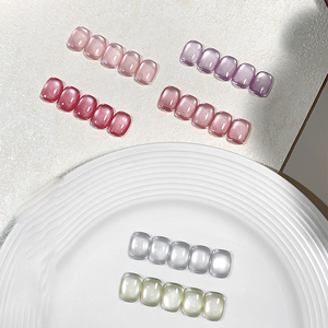 AILANUO Designer Art 6-Color Peony Rain Series UV Gel Polish 15ml Cat-Eye Non-Toxic Vegan Eco-Friendly HEMA Free Long-Lasting - Product Image 3