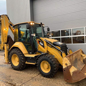 Retroescavadeira Retroescavadeira China Roda Pequena Mini Escavadeira Trator 4x4 Retroescavadeira Preço Barato - Product Image 1