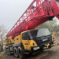 Grue mobile d'occasion Zoomlion de 25 tonnes avec flèche télescopique, moteur Weichai, hauteur de levage de 42 m