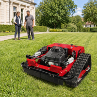Tondeuse autoportée robuste de 200 pouces à braquage zéro, 4 temps, de qualité industrielle, à essence, pour fairways de parcours de golf