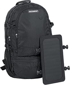 Échantillon gratuit, panneau solaire détachable de grande capacité 10W, sac à dos solaire flexible, accessoire de banque d'alimentation pour ordinateur portable pour la randonnée et les voyages - Product Image 4