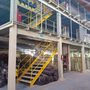 أرفف مستودع أرفف صناعية أرفف تخزين سلالم منصة فولاذية مستودعات الميزانين دور علوي للمكتب - Product Image 5