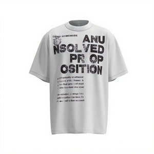 เสื้อยืดผู้ชายคุณภาพสูงสั่งทำพิเศษ ระบายอากาศได้ดี ผ้าฝ้าย 100% แขนสั้น ทรงปกติ ผ้า 230 กรัม สไตล์สตรีทแวร์ ฮิปฮอป พิมพ์ลาย - Product Image 5