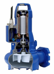 Bomba sumergible de hierro fundido de una etapa de baja presión OEM Amarex CN, con conexión directa, para instalación fija o móvil - Product Image 5