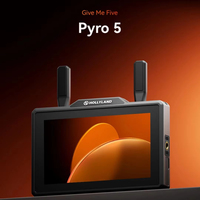 Monitor de Video Inalámbrico Hollyland Pyro 5 de 5.5 Pulgadas, 400m, Doble Banda, 60ms de Baja Latencia, TX RX Todo en Uno, Venta al Por Mayor