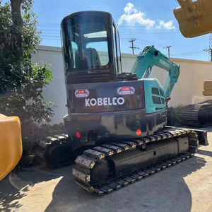 รถขุดใช้แล้ว kobelco เครื่องขุด SK55R เครื่องขุด5.5ton ขนาดเล็กสำหรับขายในเซี่ยงไฮ้ - Product Image 1