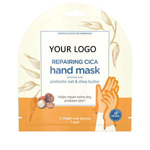 1 paire de gants de <span class=keywords><strong>spa</strong></span> à usage unique patchs exfoliants gants de masque réparateur CICA pour les mains hydratant la peau très sèche - Product Image 1