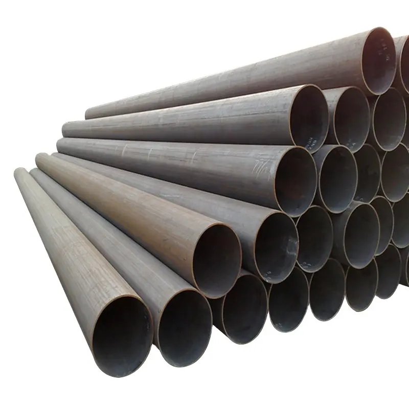 Good Price ERW Iron Pipe 6 Meter Welded Steel Pipe Round Erw Black Carbon Steel Pipe