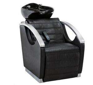 Cuenco y silla de champú ajustable de diseño moderno superventas de elevación de piernas manual muebles de peluquería portátiles a un precio económico - Product Image 2