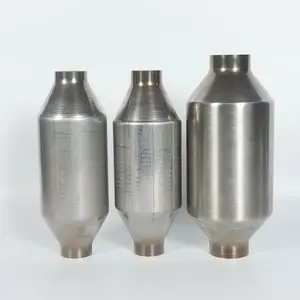 Direct Wholesale Supply Honeycomb Catalyst Ceramic Auto Catalyst Three-way Catalytic Converter Round Universal Package