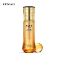 LUODAIS 80mL NO.5 Huile Essentielle Capillaire Sans Rinçage Hydratante Lissante Nourrissante au Sérum d'Argan du Maroc 100% Pur
