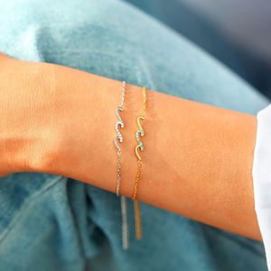SPJ Hot Selling S925 Sterling Silver <b>Infinity</b> <b>Bracelet</b> Rhodium Plated CZ Elegant Hypoallergenic Fine Jewelry for Women - Product Image 2