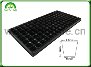 Grand petit plateau de semences en ABS réutilisable pour la <span class=keywords><strong>croissance</strong></span> hydroponique des semis de fraises et de légumes en feuille PS pour serres agricoles - Product Image 3