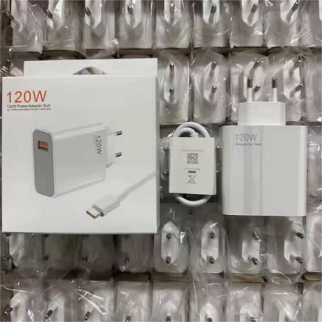 33w 55w 65w 67w 120W Cargador USB C GaN Charger 6A 3A Type c Cable for xiaomi