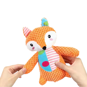 Giocattolo per Cani a Forma di Pappagallo in Velluto a Coste Rosso KPopular, Stile Cartone Animato con Corda di Cotone per Interazione e Masticazione, Vendita all'Ingrosso - Product Image 3