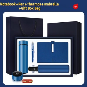 Set de Regalo Corporativo de Lujo Personalizado, Kits Ejecutivos para Navidad, <span class=keywords><strong>Día</strong></span> del Padre, Acción de Gracias, Taza Térmica, Cuaderno, Caja de Regalo Promocional - Product Image 2