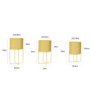JIN PENG Grand support décoratif <span class=keywords><strong>pour</strong></span> plantes en fer, sur pied, <span class=keywords><strong>pour</strong></span> salon et maison - Product Image 6