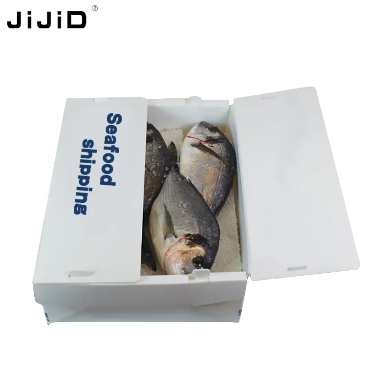 JIJID – emballage de fruits de mer en carton ondulé polypropylène, boîtes en papier pour homard à crevettes