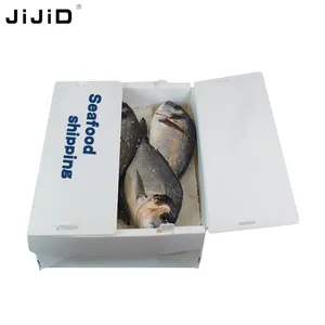 JIJID批发冷冻龙虾海鲜包装聚丙烯瓦楞纸板邮件箱虾鱼龙虾纸盒