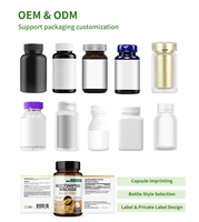 Fruit-flavour collageen complex capsules voedingssupplement voor gezonde haargroei, huid en nagels