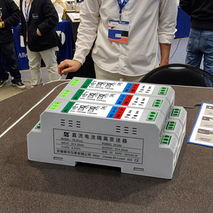 Din Rail Mount nhiệt độ <span class=keywords><strong>Transmitter</strong></span> <span class=keywords><strong>PT100</strong></span> cặp nhiệt điện để 4-20mA 0-10V tín hiệu isolator mô-đun tự động hóa công nghiệp - Product Image 5