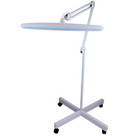 Lampe sur pied réglable à intensité variable pour extensions de cils, soins du visage, spa, salon de beauté et maquillage