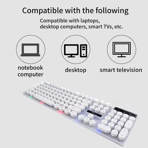 2026 New G21 <b>USB</b> Wired <b>Keyboard</b> Punk <b>Keyboard</b> Retro Round Key Mechanical Feel Backlit Round Keys <b>Usb</b> Gaming <b>Keyboard</b> - Product Image 6