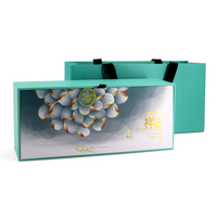 Boîte d'emballage personnalisable pour ensemble de tasses à thé en céramique, boîte cadeau rigide pour tasses à café et à thé avec sac en papier assorti