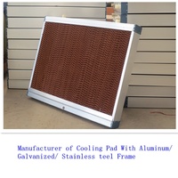 Fuers — tapis de refroidissement par évaporation, coussinet brun du botswana pour serre, ferme de volaille