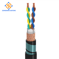 Kabel Berlapis Baja Fleksibel RVVSP untuk Pengkabelan Robot & Mesin Berat Kabel Berlapis Baja Fleksibel Kabel Berlapis Ganda Terproteksi