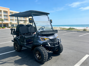 Carrito de Golf Compacto de 4 Plazas, Eléctrico, Ideal para Ocio y Viajes por Campos de Golf, Precios al por Mayor, Certificación DOT, CE, GCC, EEC - Product Image 1