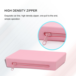 Étui à crayons en silicone personnalisé grande capacité pour l'école, impression personnalisée en gros pour enfants, sacs à crayons scolaires, pochette à crayons zippée, vente en gros - Product Image 2