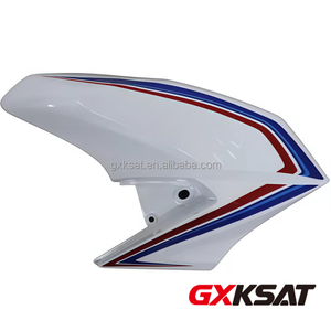 GXKSAT - Cubierta Exterior del Panel Lateral Delantero Derecho en Blanco, Azul y Negro, Compatible con <span class=keywords><strong>CB125F</strong></span> GLR125 2014-20 - Product Image 1